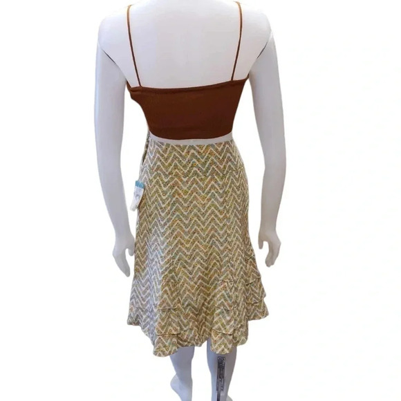 Susan Bristol 100%  Silk Multicoloured Midi Floral Skirt Size 16 - Picture 2 of 10